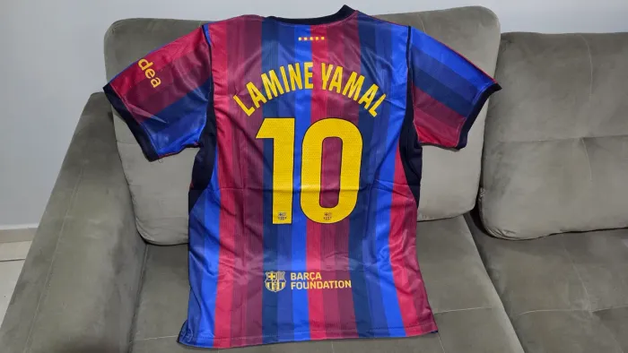 Camisa Barcelona 2026 - Lamine Yamal 10
