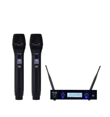MICROFONE DYLAN DW902 Power Recarregavel - Otimo para cantores, igrejas