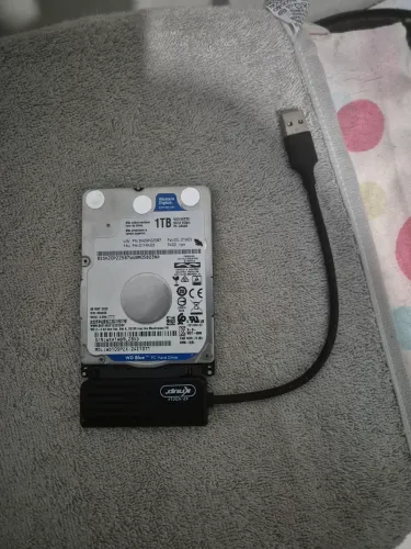 hd sata com adaptador usb