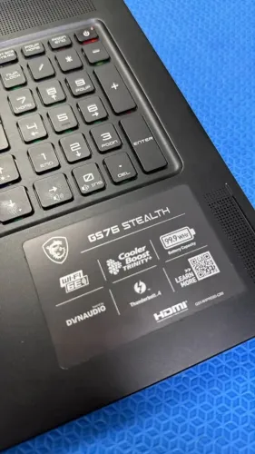 NOTEBOOK MSI GS76 STEALTH I9 32GB NVME 512GB RTX 3070 8GB (TELA FHD 360HZ)