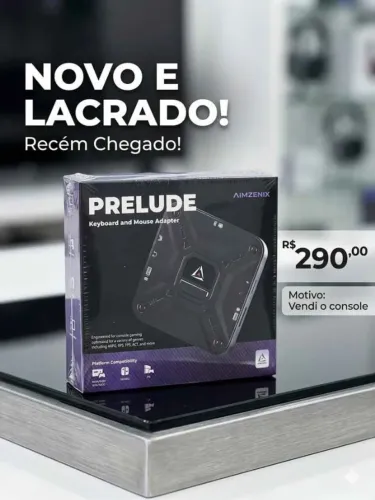 Adaptador Teclado e Mouse Aimzenix AX360P - Novo Lacrado!