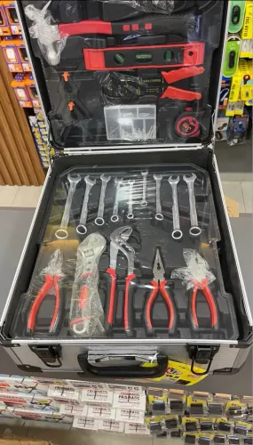 MALETA DE FERRAMENTA C/187 PEÇAS