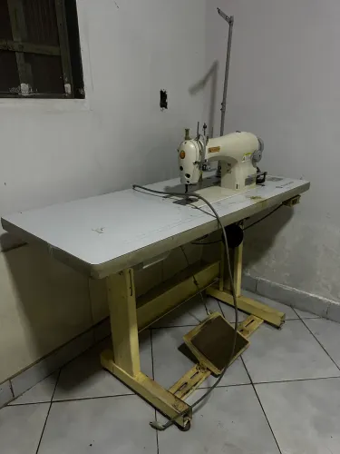 Máquina de costura industrial Singer 191D-20 reta industrial