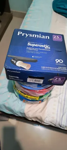 Vendo fios lamesa Sil e prysmian 