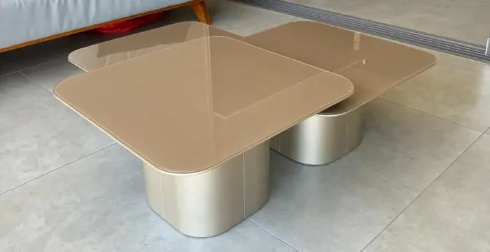 Conjunto de 3 mesas de centro