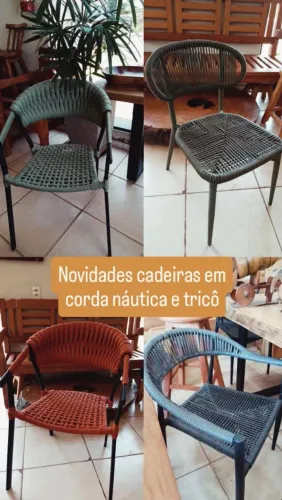 Cadeiras Tricô náutico