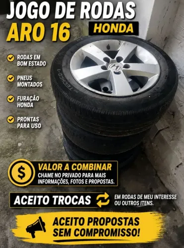 Vendo jántes conpleta 16 ou faço jogo