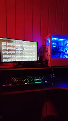 PC AMD Completo com periféricos