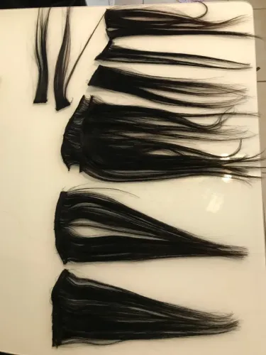 Cabelo humano tela
