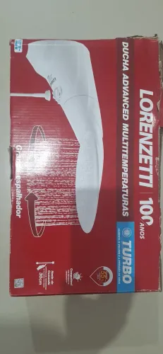 Chuveiro lorenzetti com pressurizador