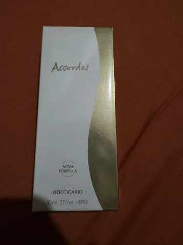 Perfume Accordes OBoticário (lacrado)