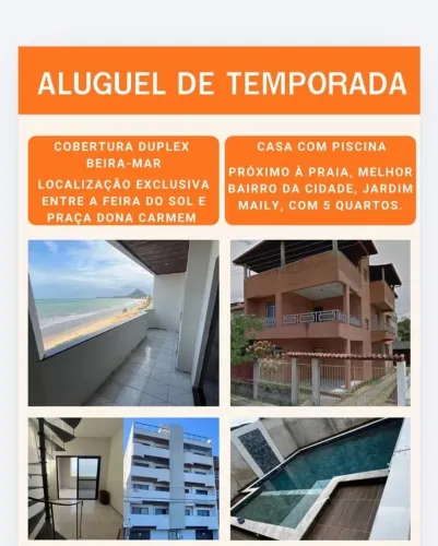 Aluguel temporada Piuma carnaval Réveillon