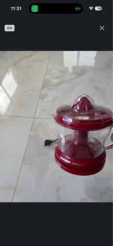 Kit mundial batedeira, liquidificador, espremedor de laranja 