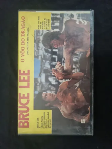 VHS Raro - Bruce Lee - O voo do dragão