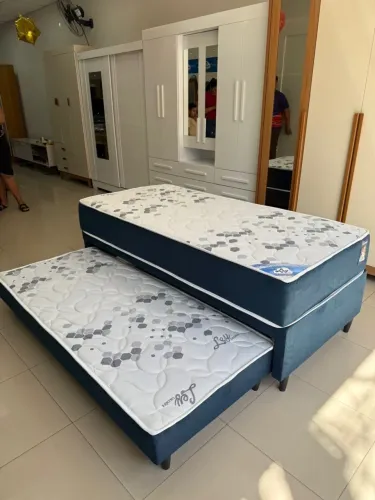 Cama Bibox Ley Colchões com Molas Ensacadas Individuais | Entrega Imediata
