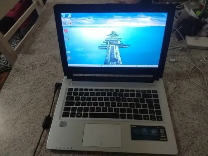 Notebook Asus I7 3517U Memória 8GB HD Sata 500GB Tela LED Slim de 14 Polegadas