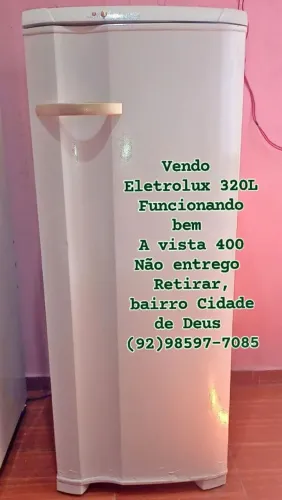 Geladeira Electrolux 320L
