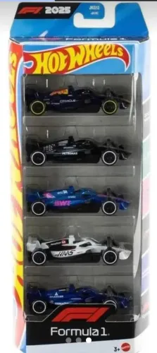 Carrinhos Hotwheels Formula 1 2025