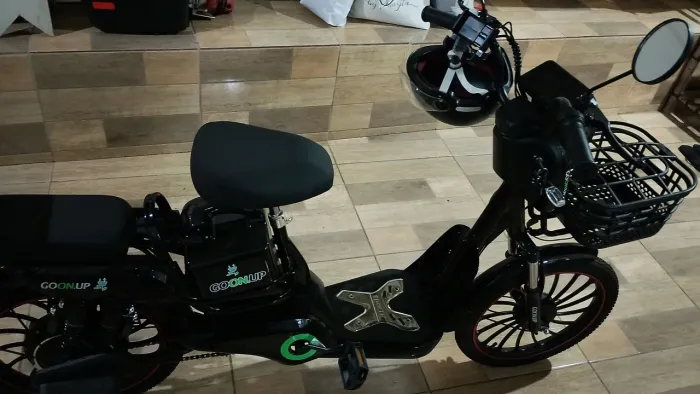 Bicicleta elétrica goon.up 1000w 20ah automia 60 km.