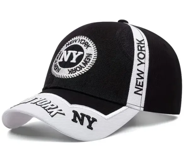 Boné NY bordado Pto Bco Novo