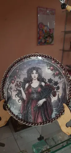 Persefone placa vidro.