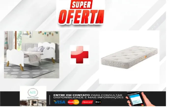 Promoção Mini Cama Angel + Colchão