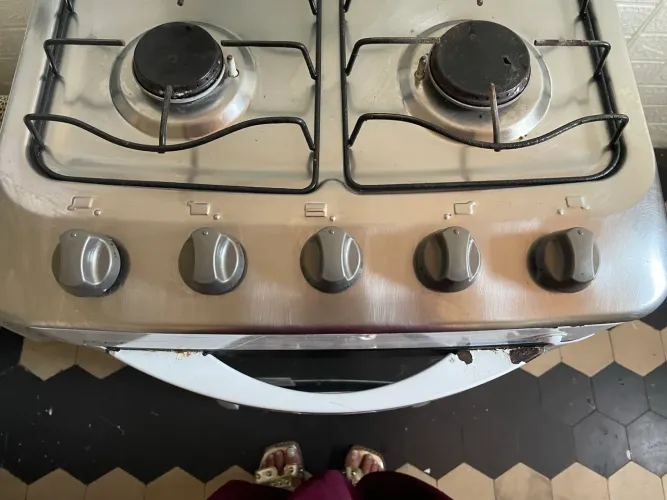 Fogão acendimento automático