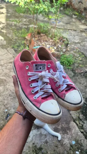 All star feminino Rosa n°35 Seminovo