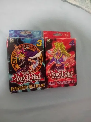 DECKS YU-GI-OH COM +80 CARDS CADA DECK. MAIS EBOOK DE REGRAS E 2 LINKS DE TUTORIAIS.
