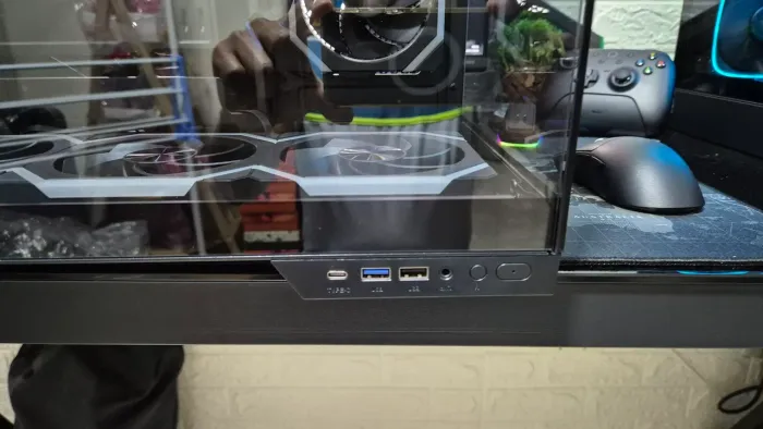 Gabinete Gamer Redragon Wideload Pro com USB C e Fans completo