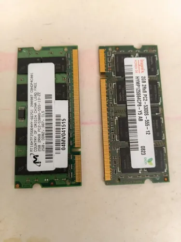 2 Memória ddr 2gb