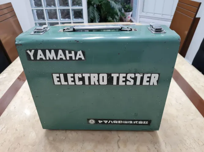 Eletroteste motos Yamaha decada de 70 (unico)