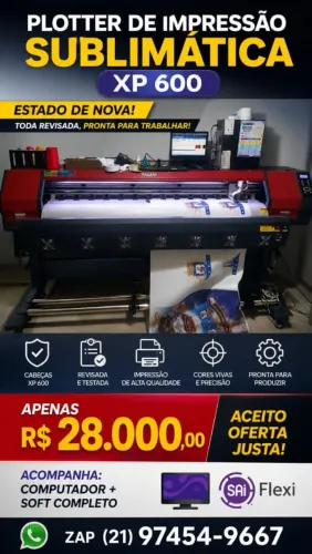 Plotter sublimatica XP600