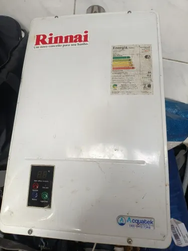 Aquecedor gaz Rinnai