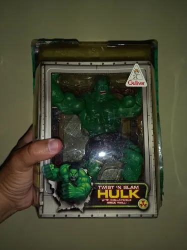 O Incrível Hulk - Twist'n Slam - Brick Wall - Gulliver- Toy Biz - 2003