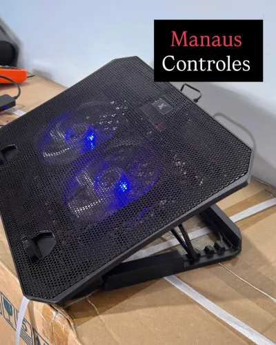 Suporte de Notebook MaxPrint 2 Hélices de Ventilação 