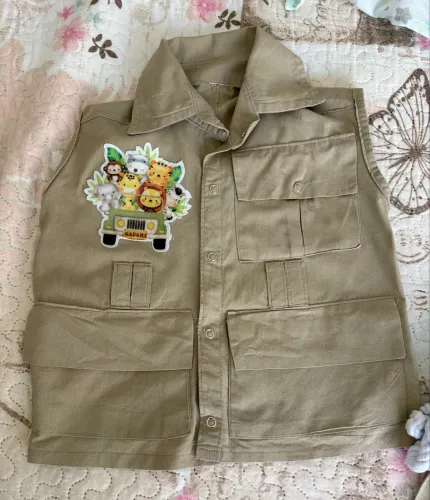 Roupa completa Safari infantil