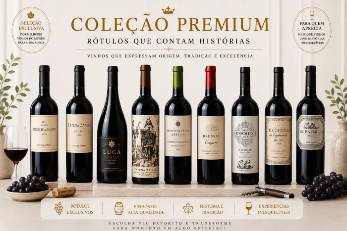 ? *VINHOS PREMIUM & RÓTULOS EXCLUSIVOS* ?