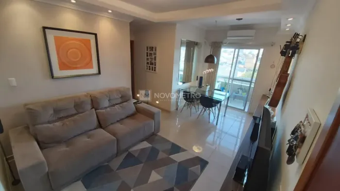 Apartamento para locação na Vila Industrial com ar-condicionado e planejados