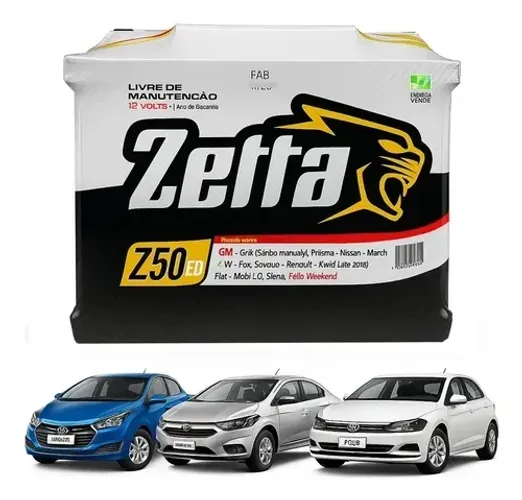 Bateria ZETTA nova 