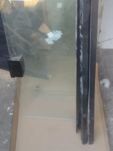 2 vidros bridex 8mm sala ou cozinha 100x120 4fls