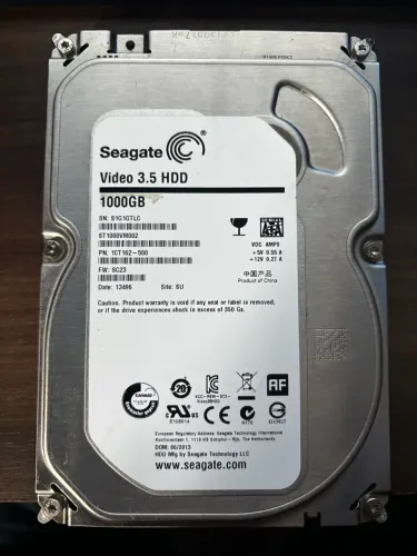 HD Seagate - 1 TB - Para DVR