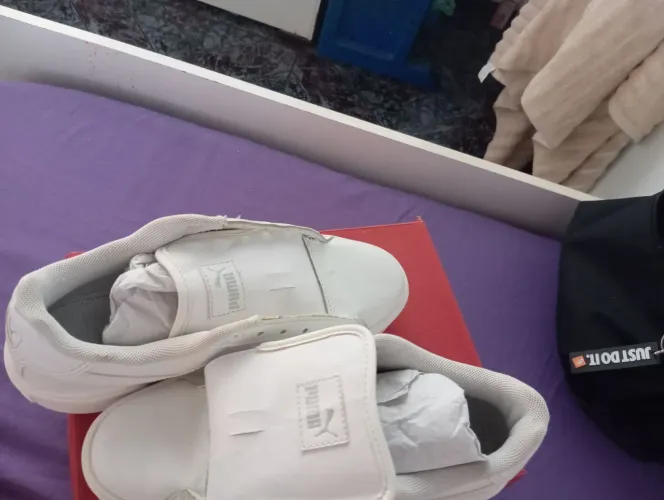 Tênis Whit-Puma Silver
