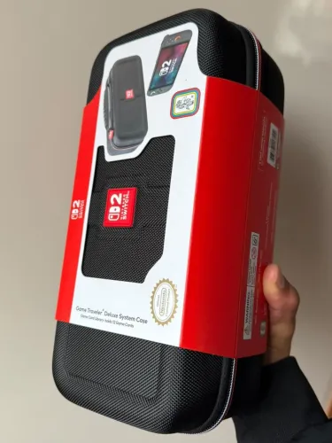 Capa Deluxe Premium Rds Nintendo Switch 2 Oled Preto