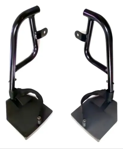 Kit completo de suporte dos pés para cadeira de rodas Ortobras ke 40cm