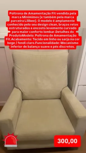 Poltrona de balanço