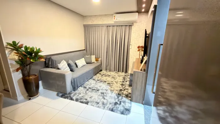 Apto River Side /2 Quartos mobiliado 