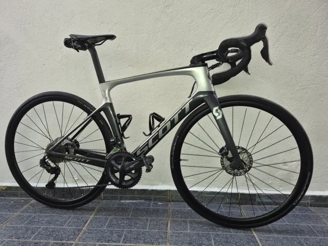 Bike speed scott foil disc ultegra eletrônico 54 M