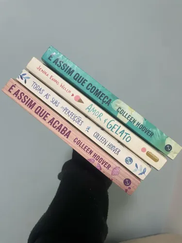 Kit 4 livros- Colleen Hoover e Jenna Evans
