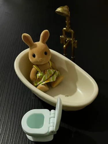 Conjunto Hora do Banho - Menina Coelho Raio de Sol